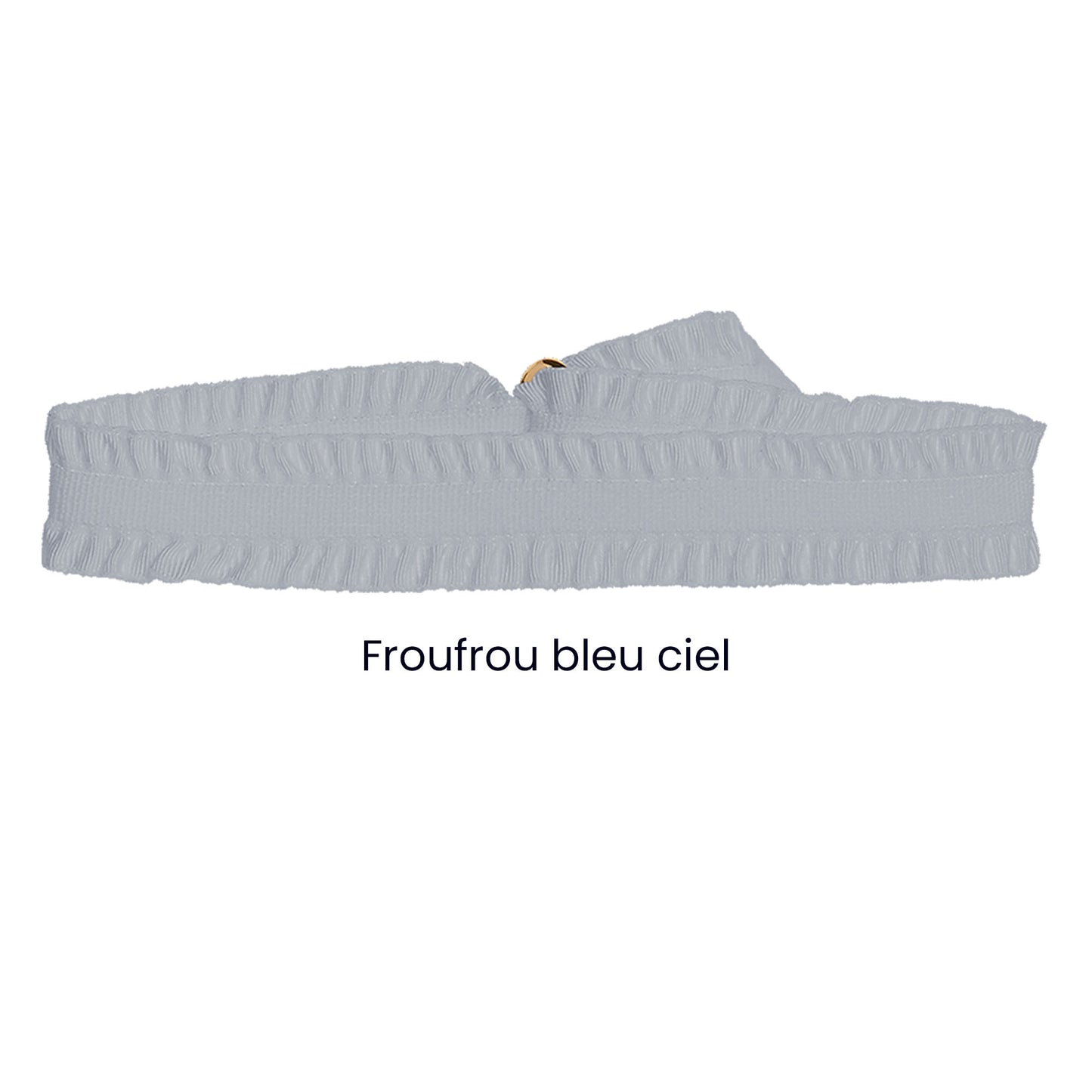 Bracelet Froufrou bleu ciel