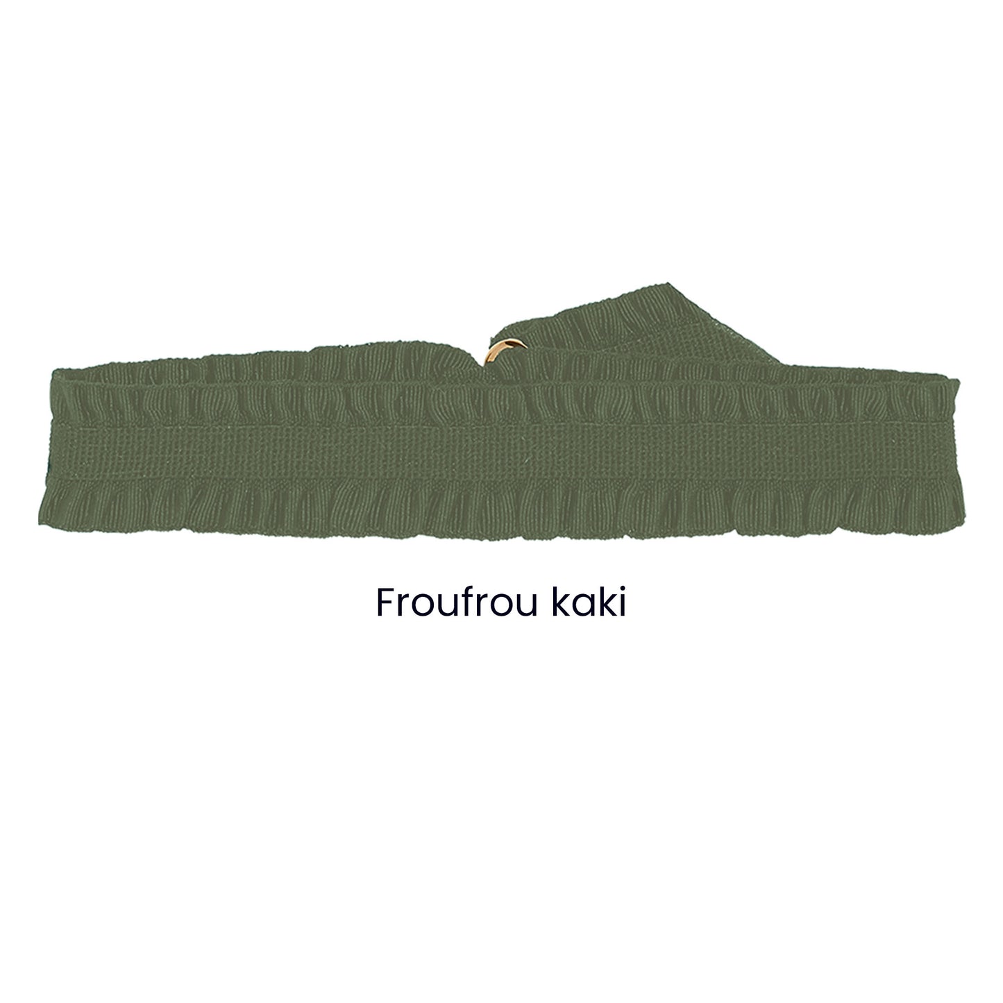 Bracelet Froufrou kaki