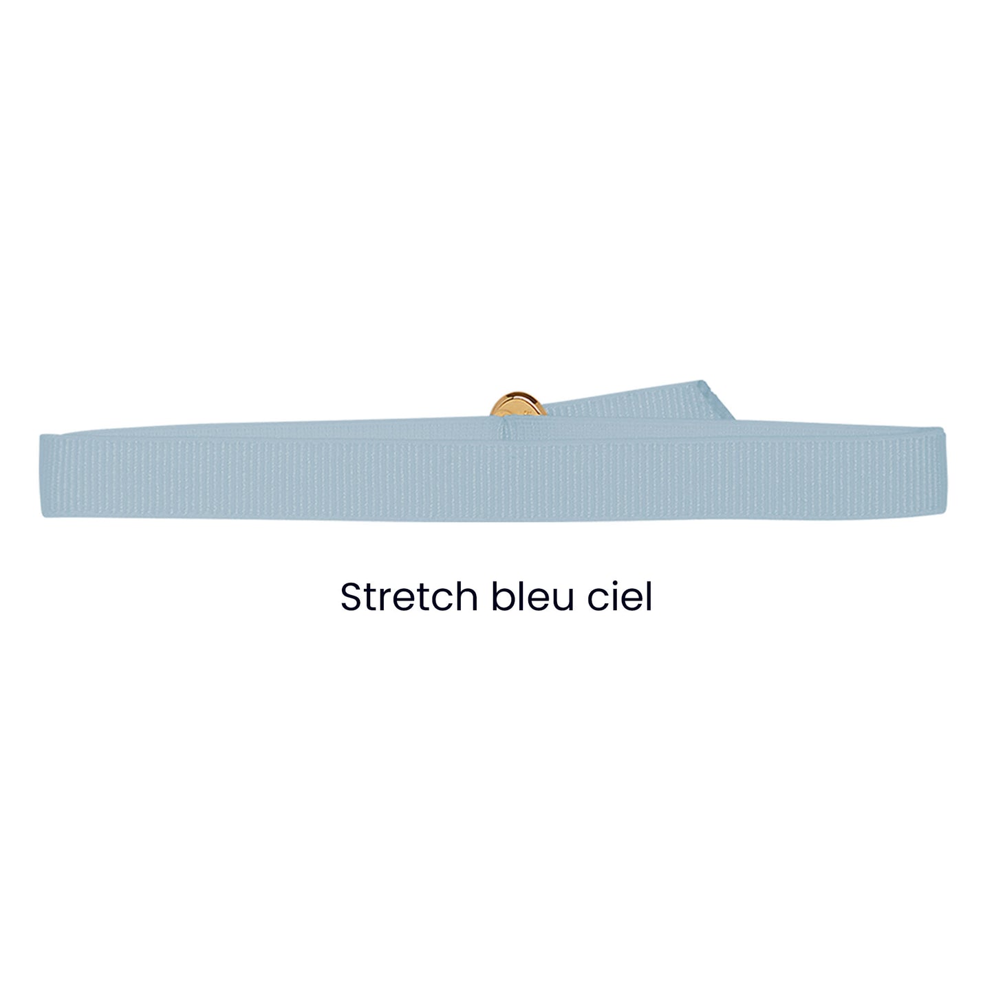 Bracelet stretch bleu ciel