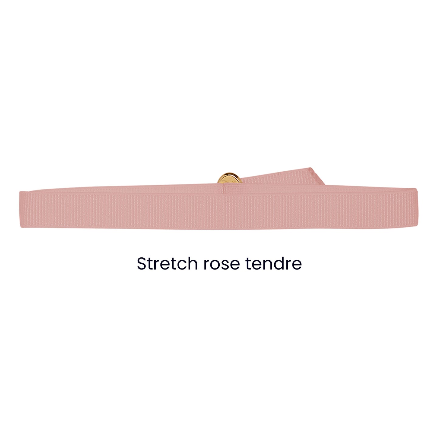 Bracelet stretch rose tendre