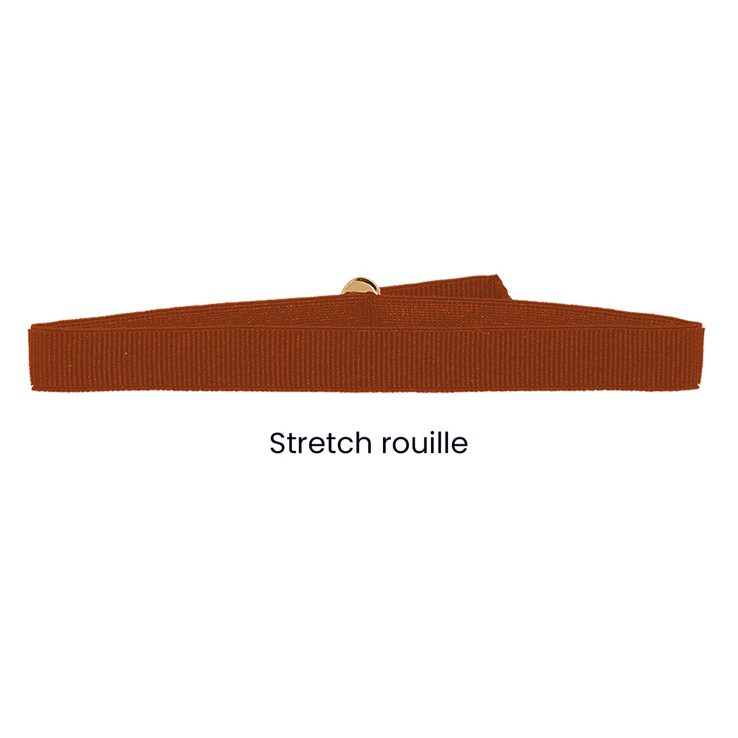 Bracelet stretch rouille