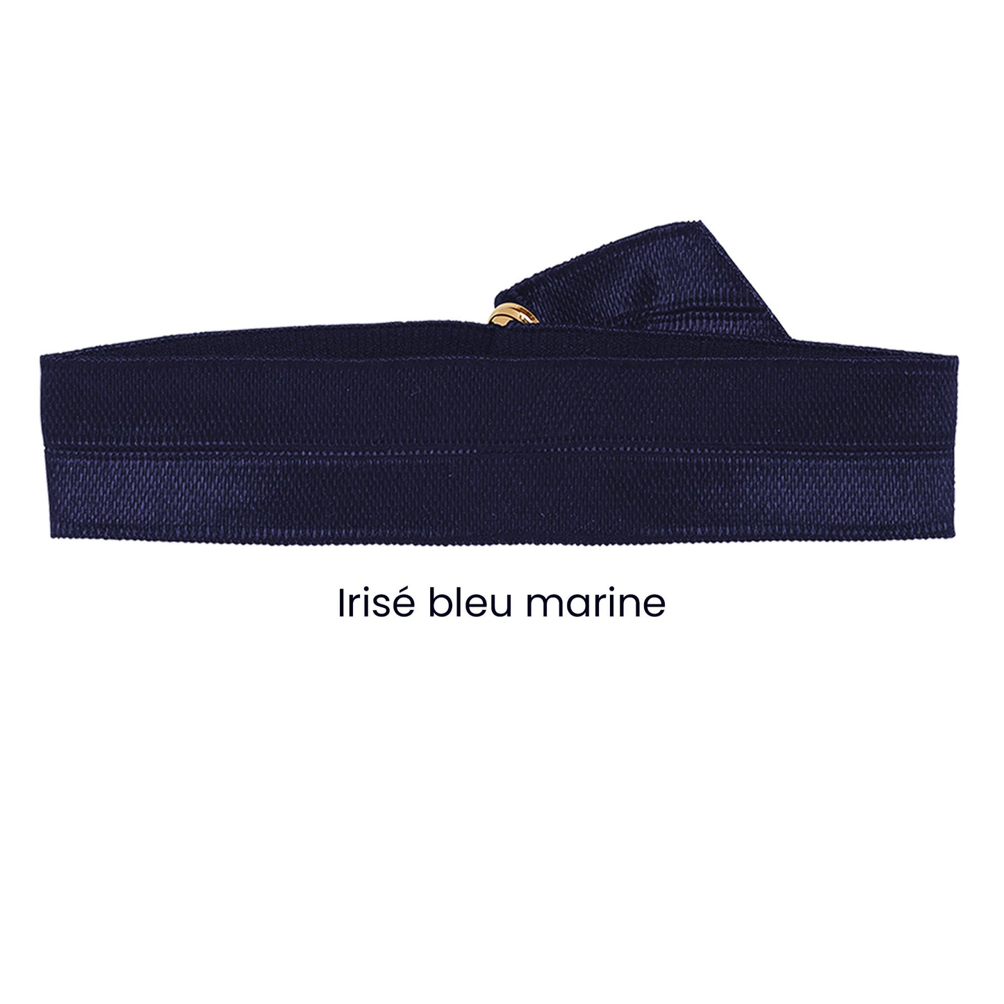 Bracelet irisé bleu marine