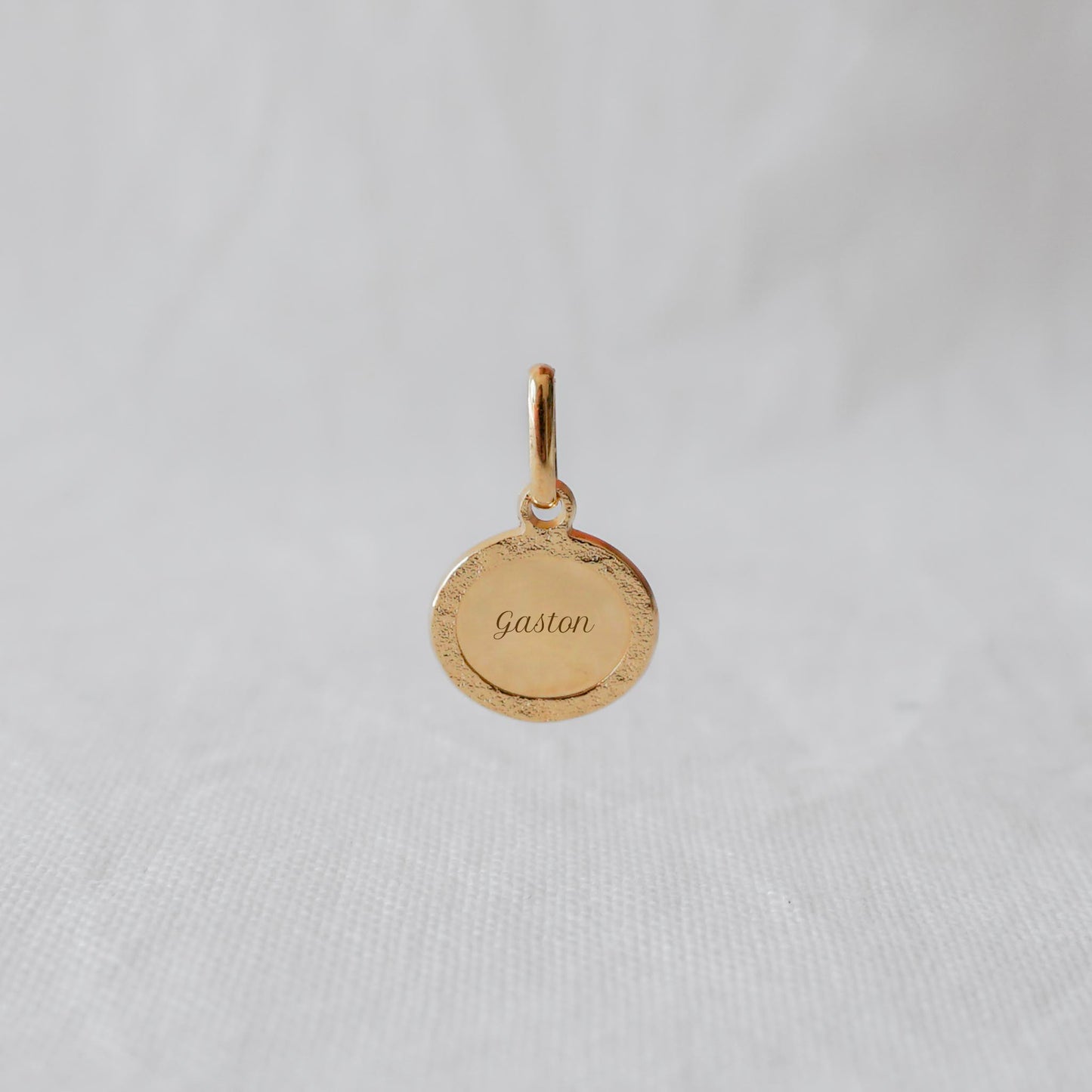 Médaille Madeleine martelé pour homme