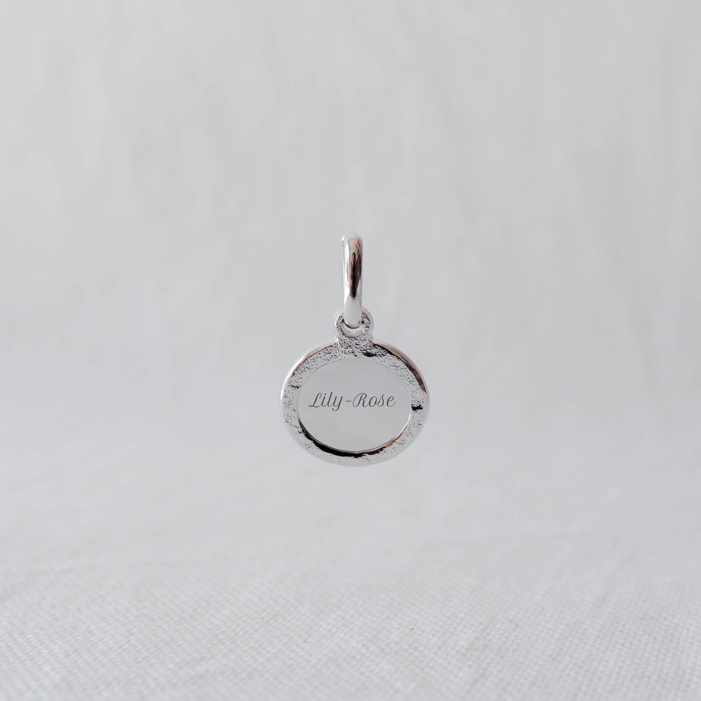 Médaille Madeleine martelé pour homme
