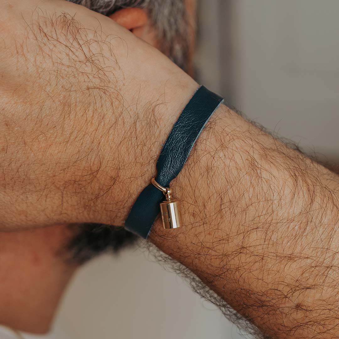 Bracelet Mon Petit Poids pour homme plaqué or jaune