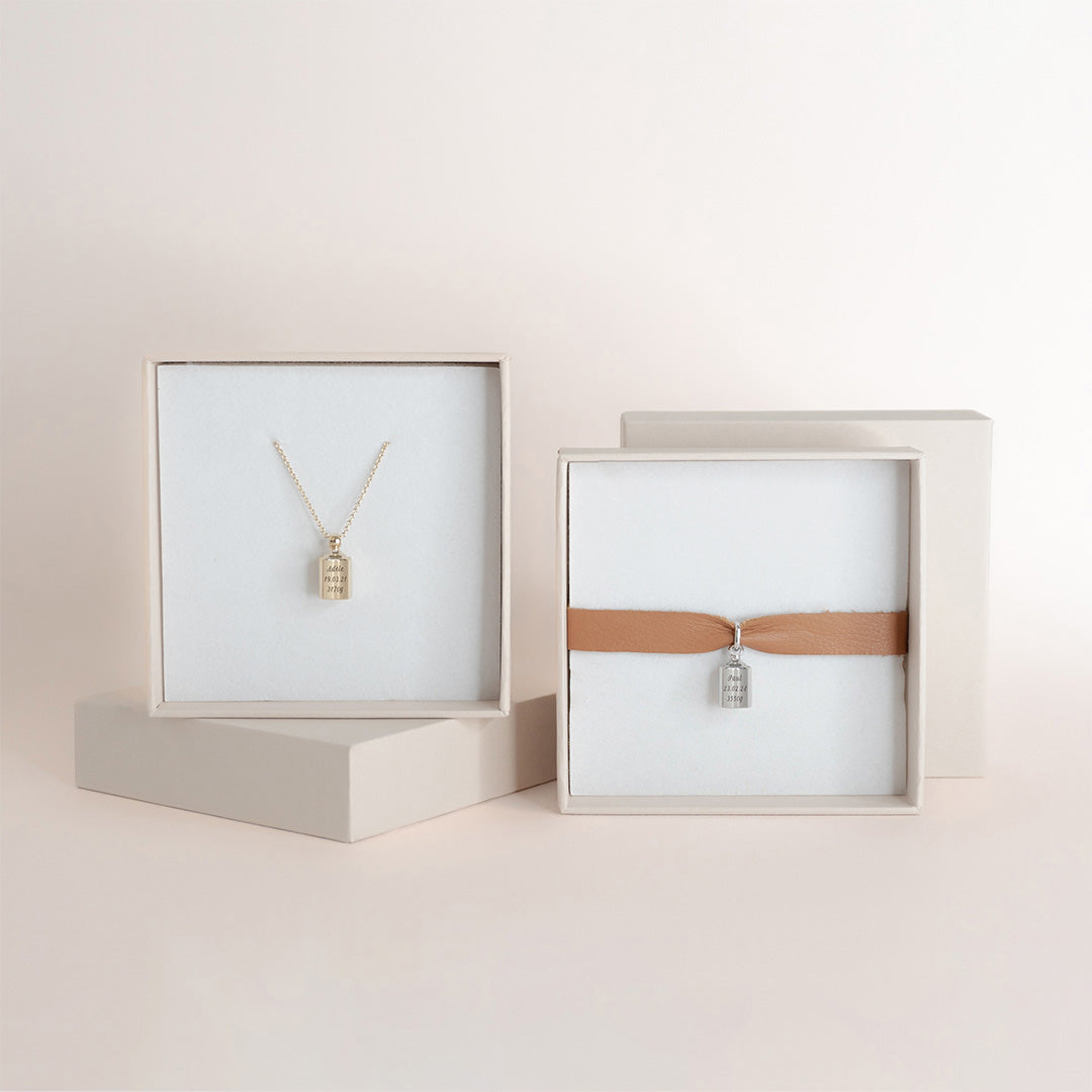 Coffret Collier Maman & Bracelet Papa 1
