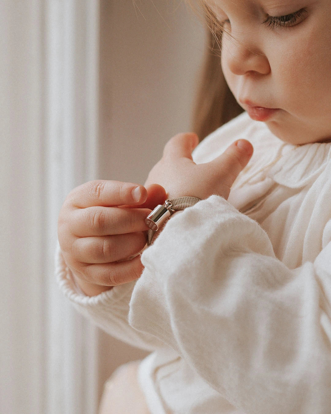 Bracelet Mon Petit Poids enfant argenté rhodié