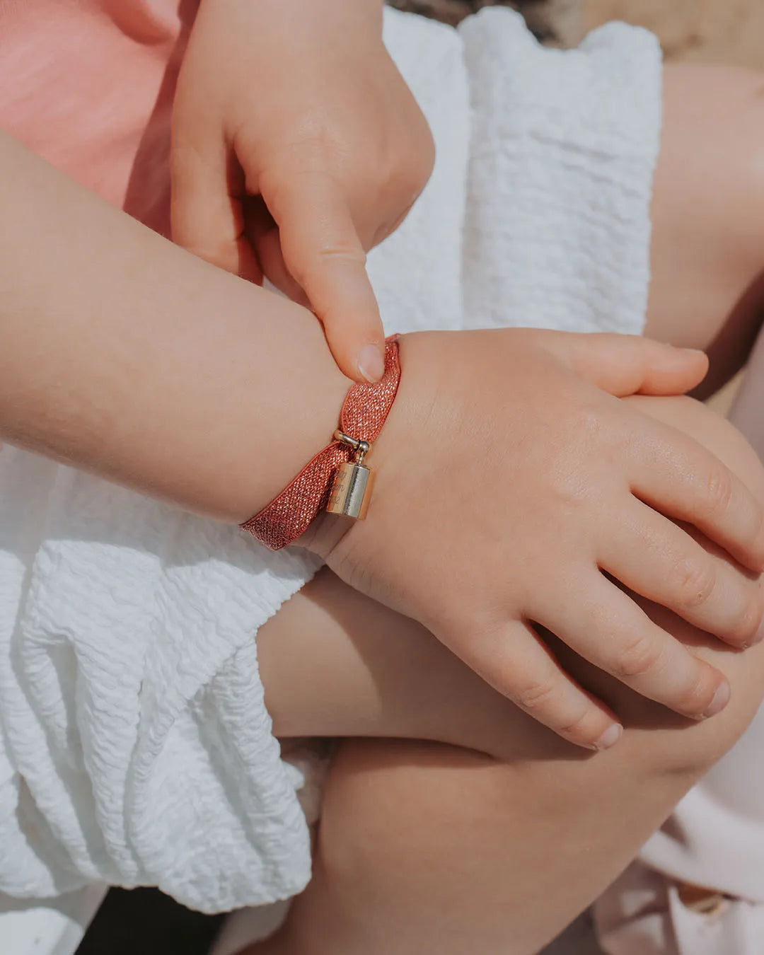 Bracelet Mon Petit Poids enfant plaqué or jaune
