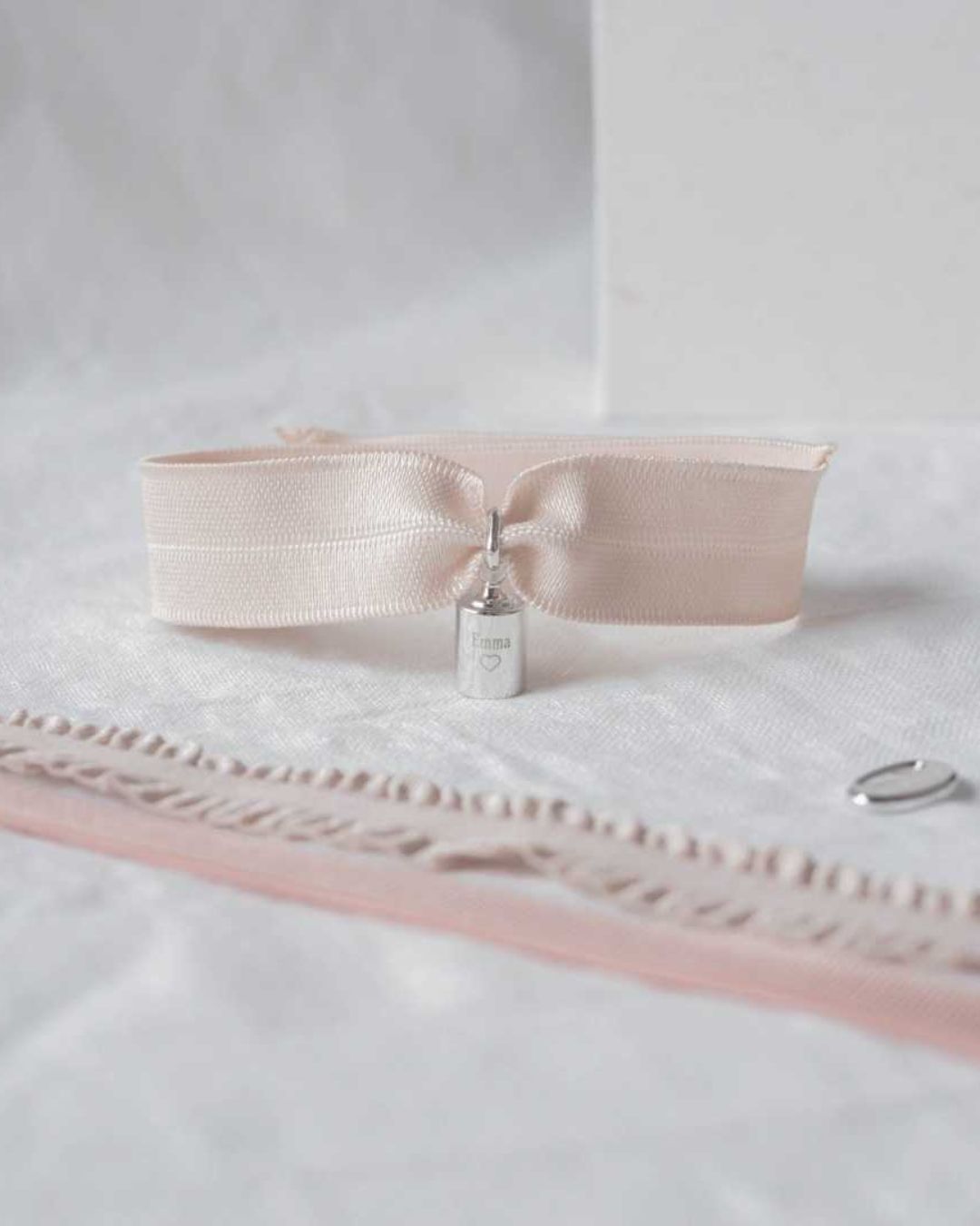 Coffret bracelets Mon Petit Poids nude argenté rhodié