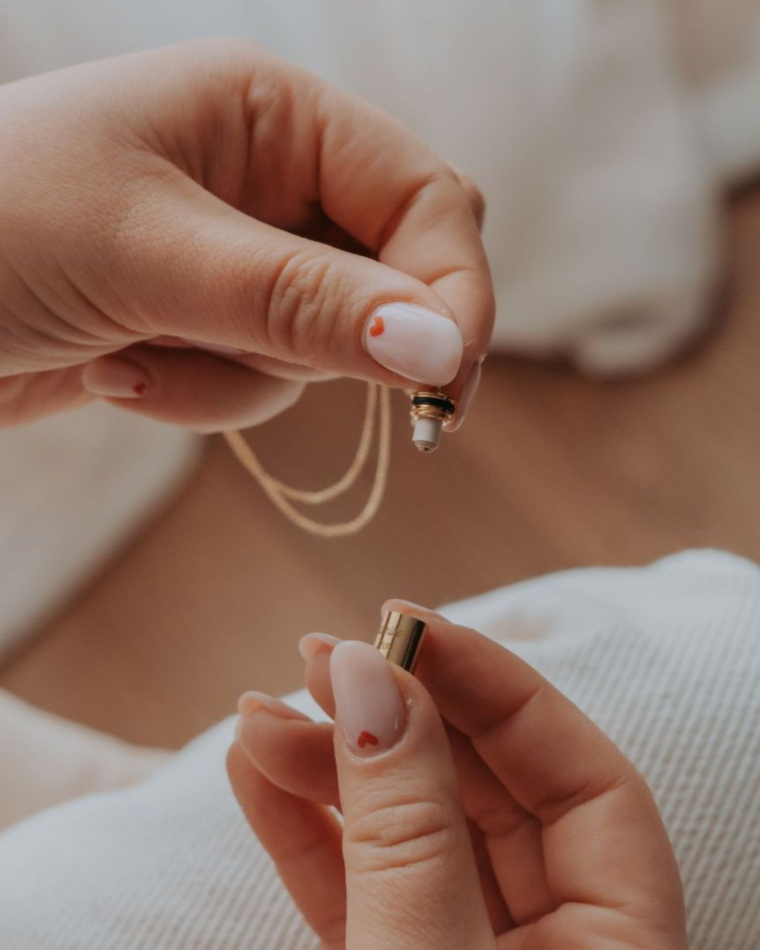 Coffret bracelets Mon Petit Secret nude argenté rhodié
