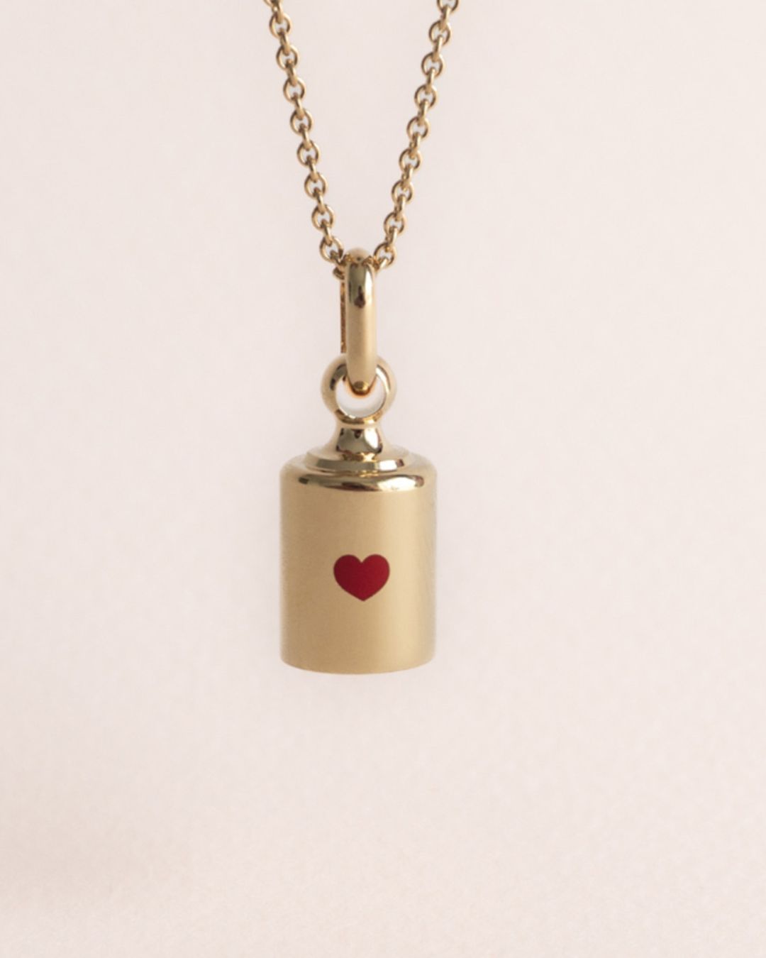 Collier Léopoldine Chateau x Mon Petit Poids plaqué or jaune