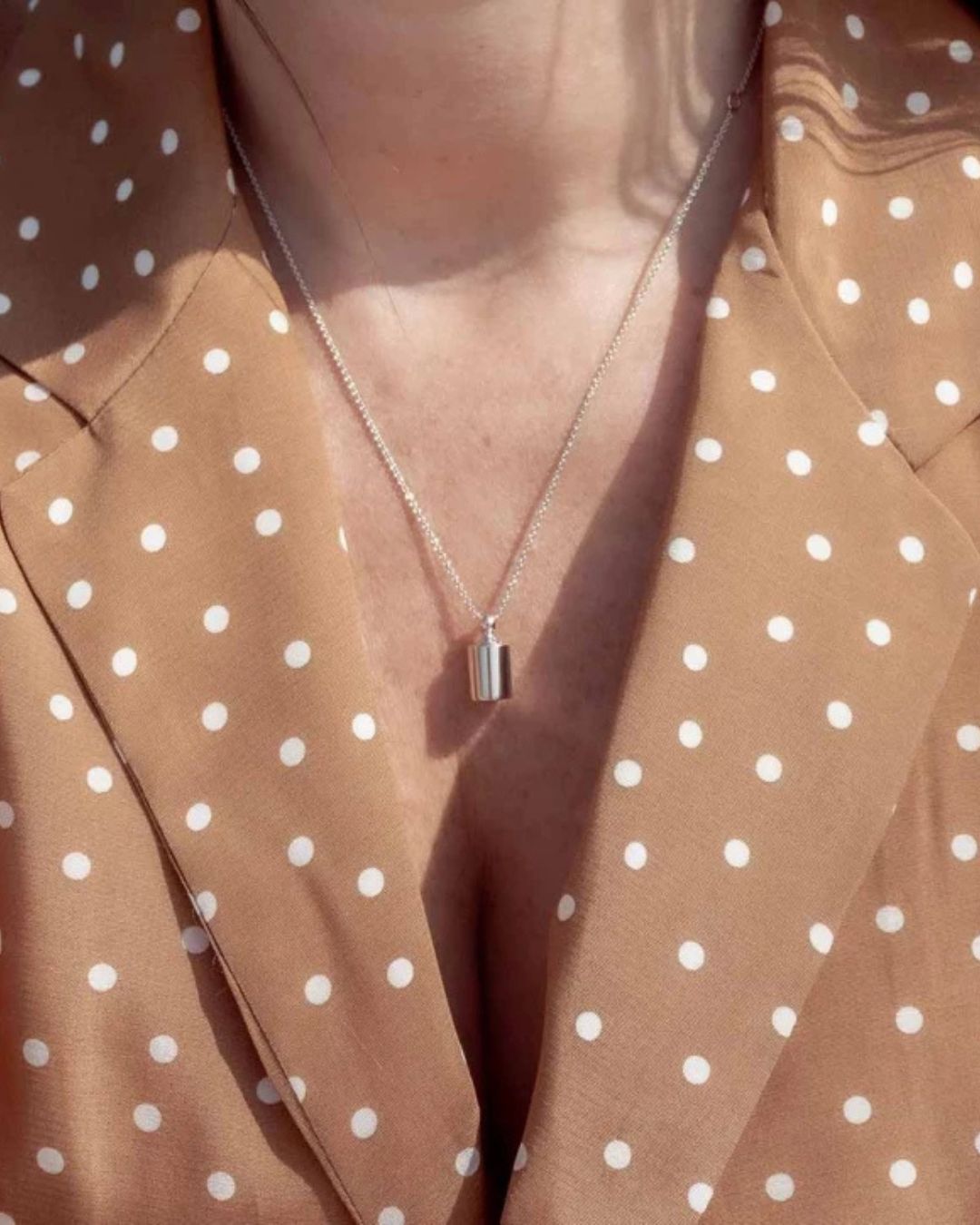 Collier Mon Petit Poids argenté rhodié
