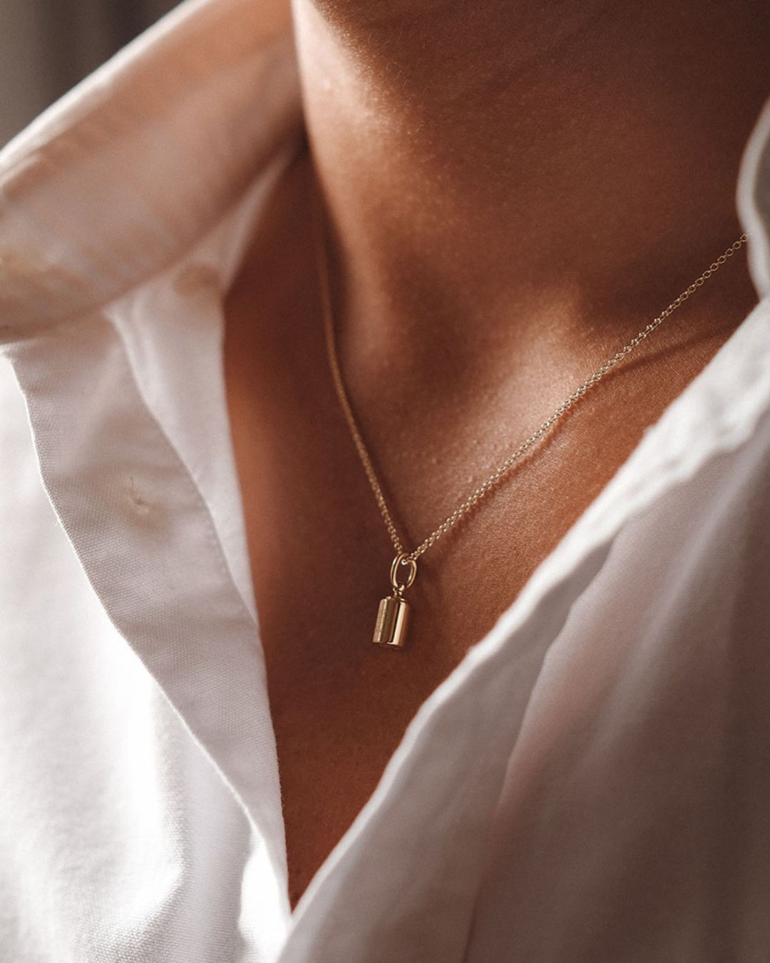 Pendentif Emotion or jaune