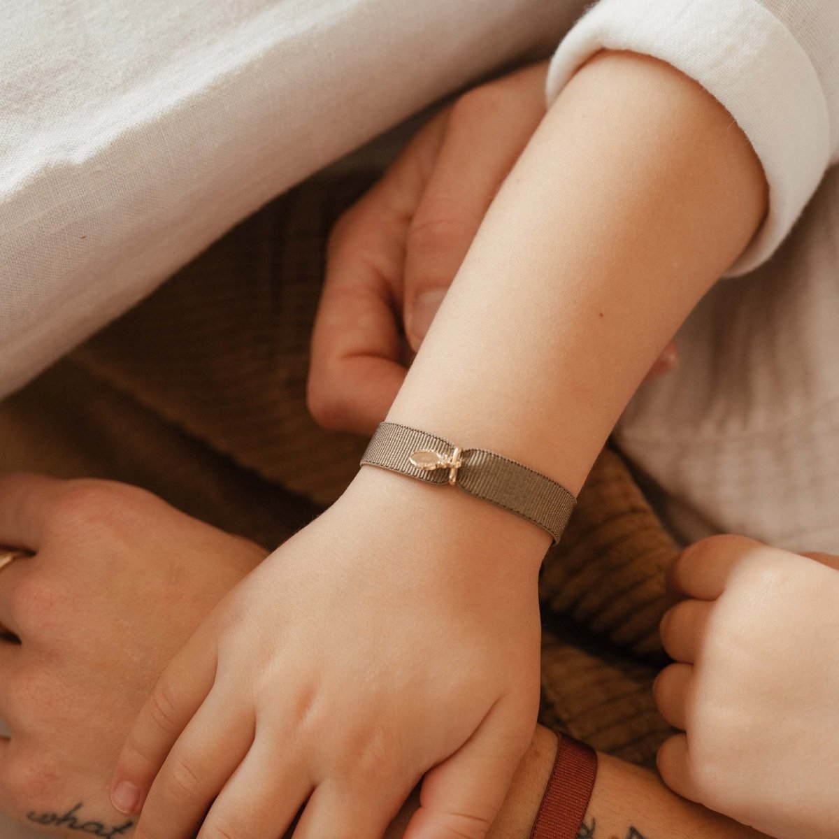 Bracelet Aimée plaqué or jaune - Mon Petit Poids