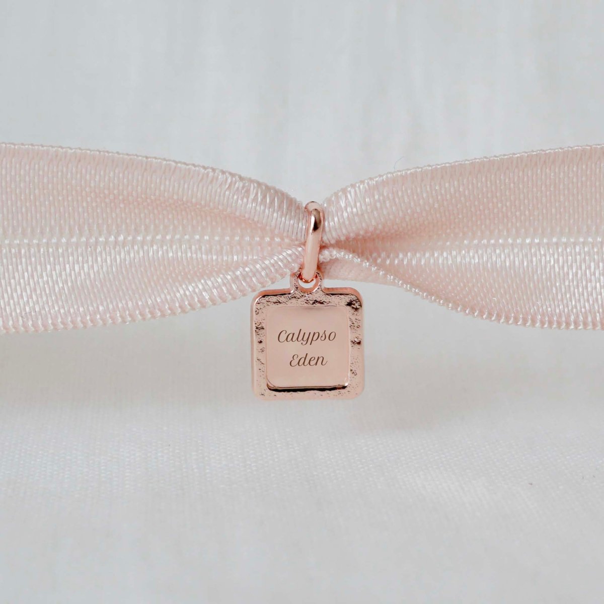 Bracelet Alice martelé plaqué or rose - Mon Petit Poids