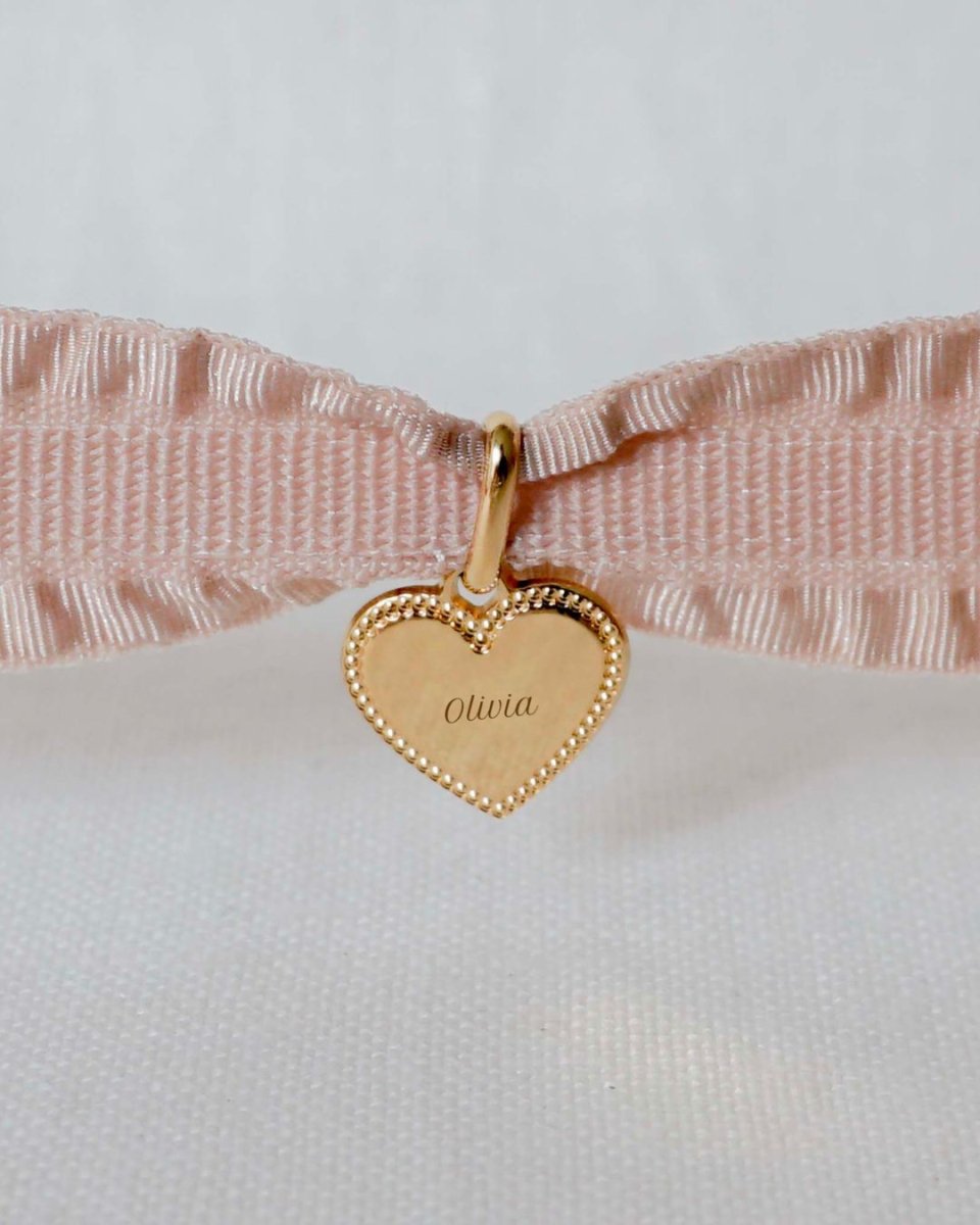 Bracelet Simone perlé enfant plaqué or jaune - Mon Petit Poids