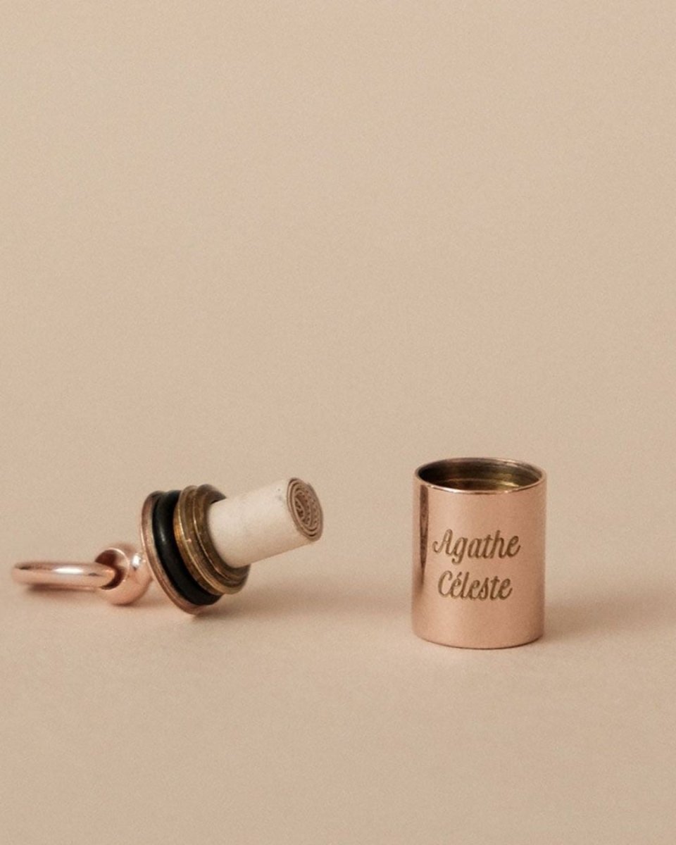 Coffret bracelets Mon Petit Secret nude plaqué or rose - Mon Petit Poids