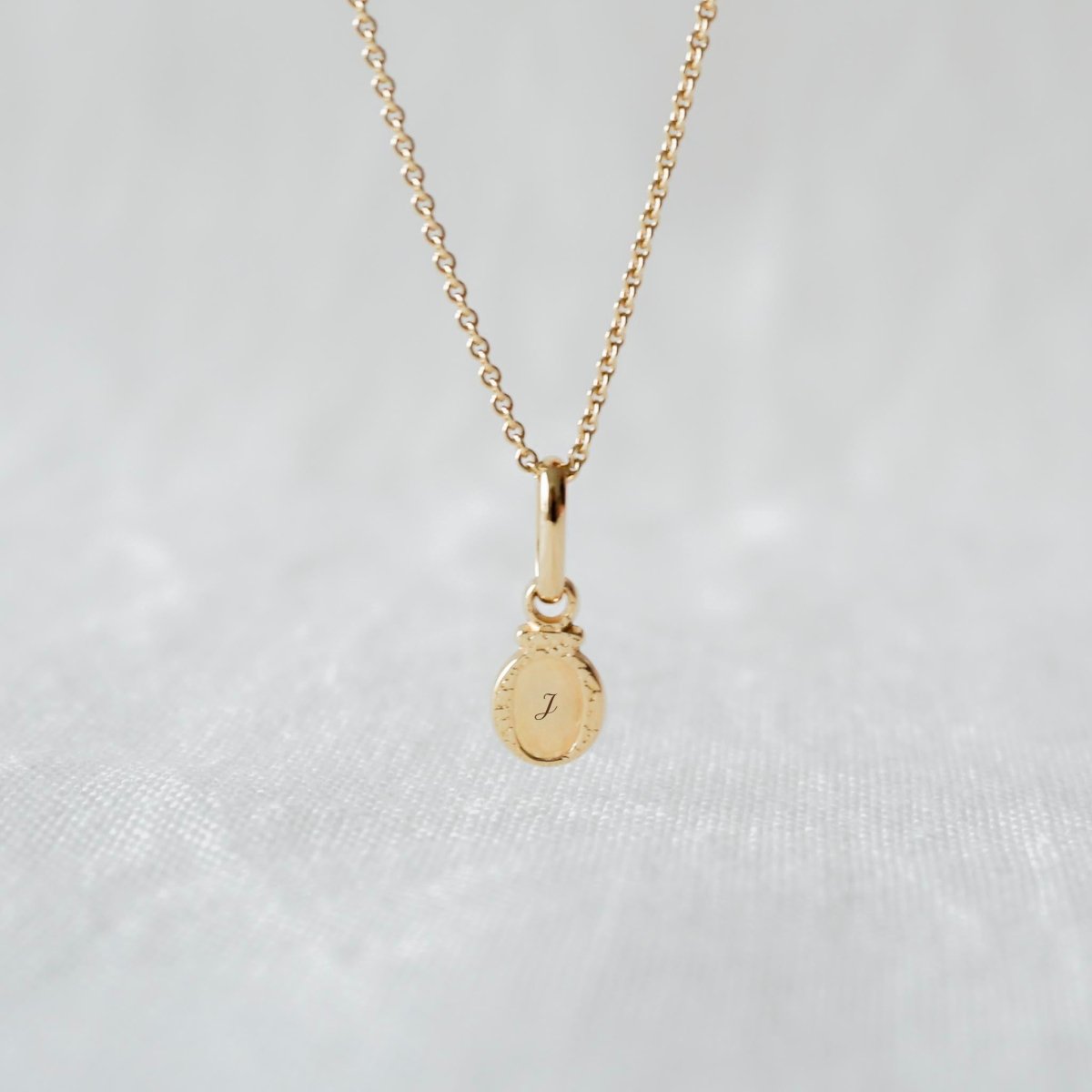 Collier Aimée plaqué or jaune - Mon Petit Poids