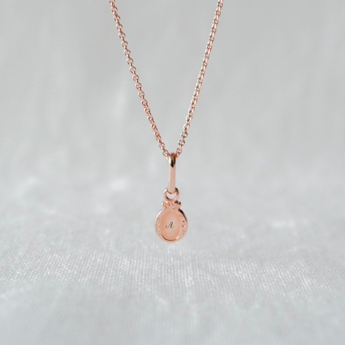 Collier Aimée plaqué or rose - Mon Petit Poids