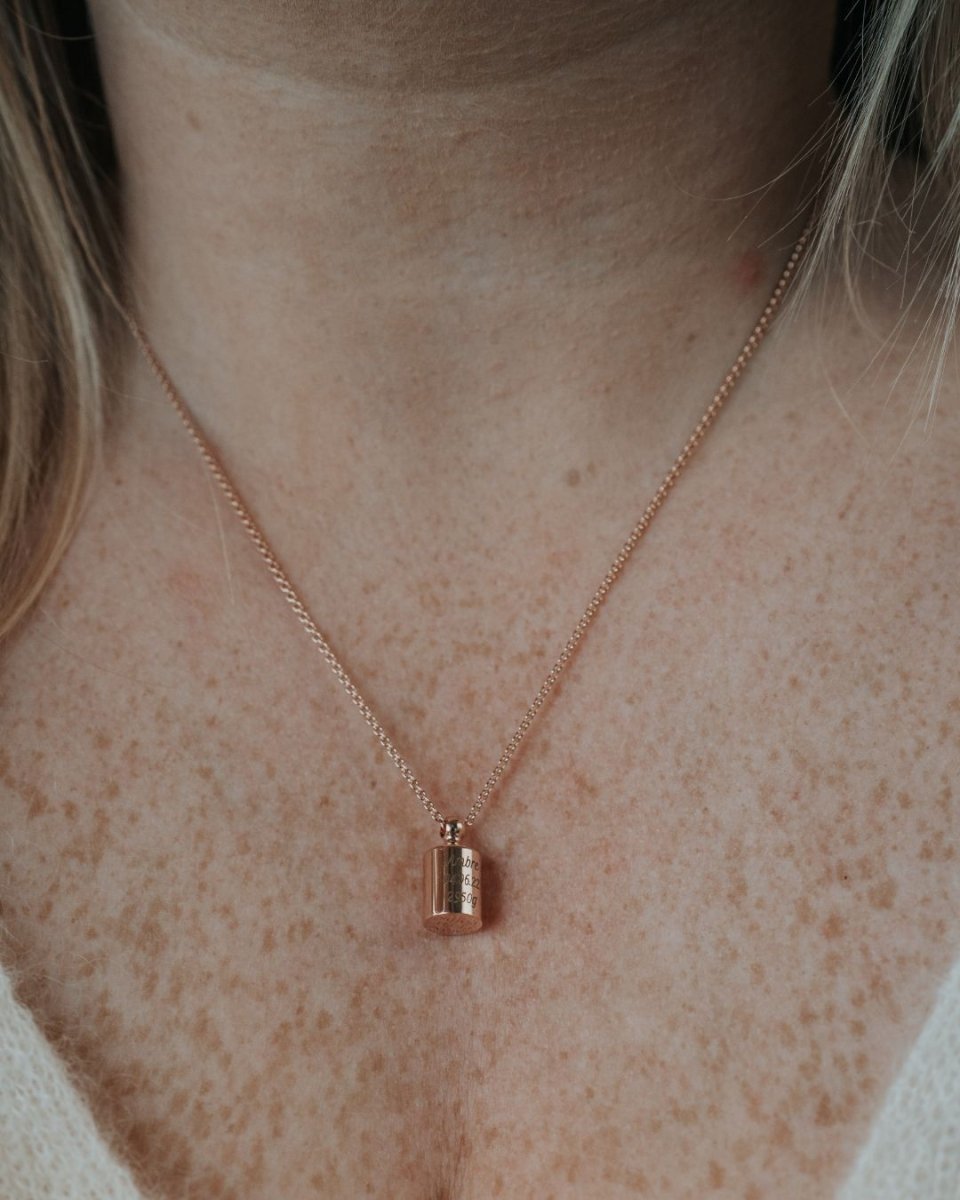 Collier Mon Petit Poids plaqué or rose - Mon Petit Poids