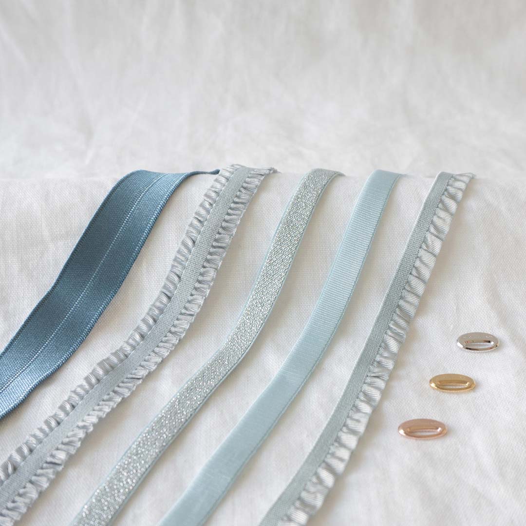 Pack ciel 5 bracelets argenté rhodié - Mon Petit Poids