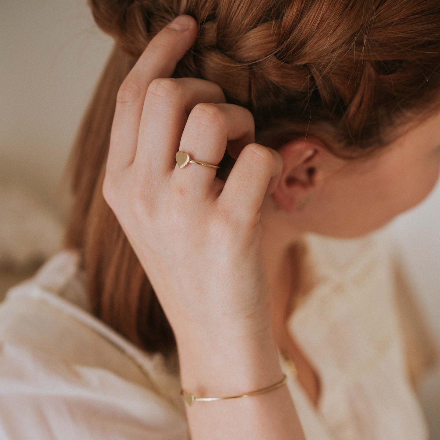 Bague Simone canelé