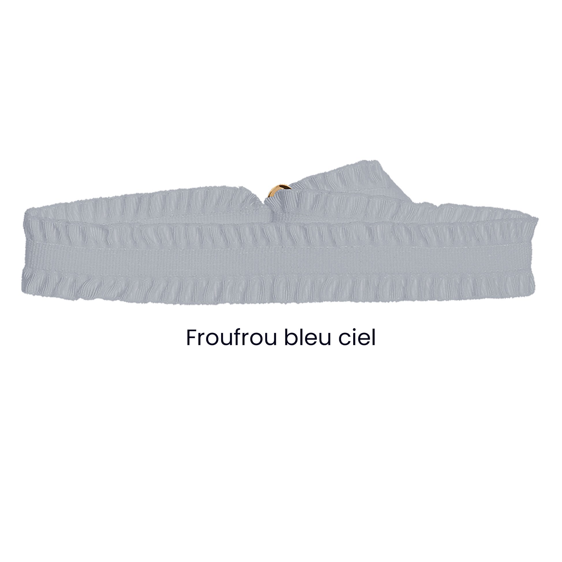 Bracelet Froufrou bleu ciel