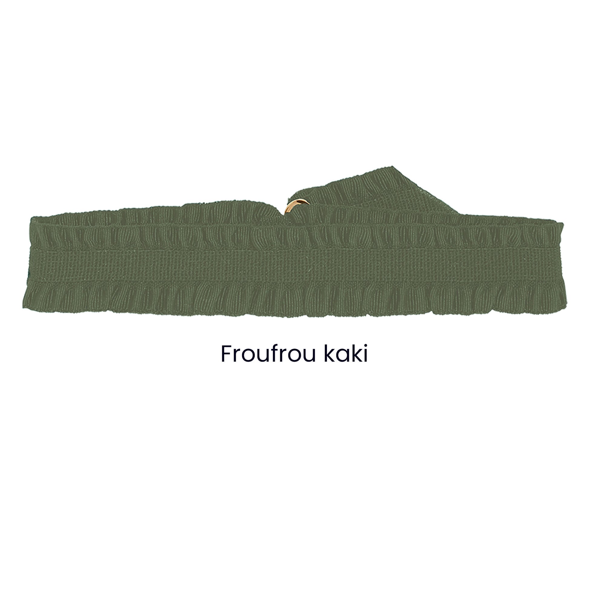 Bracelet Froufrou kaki