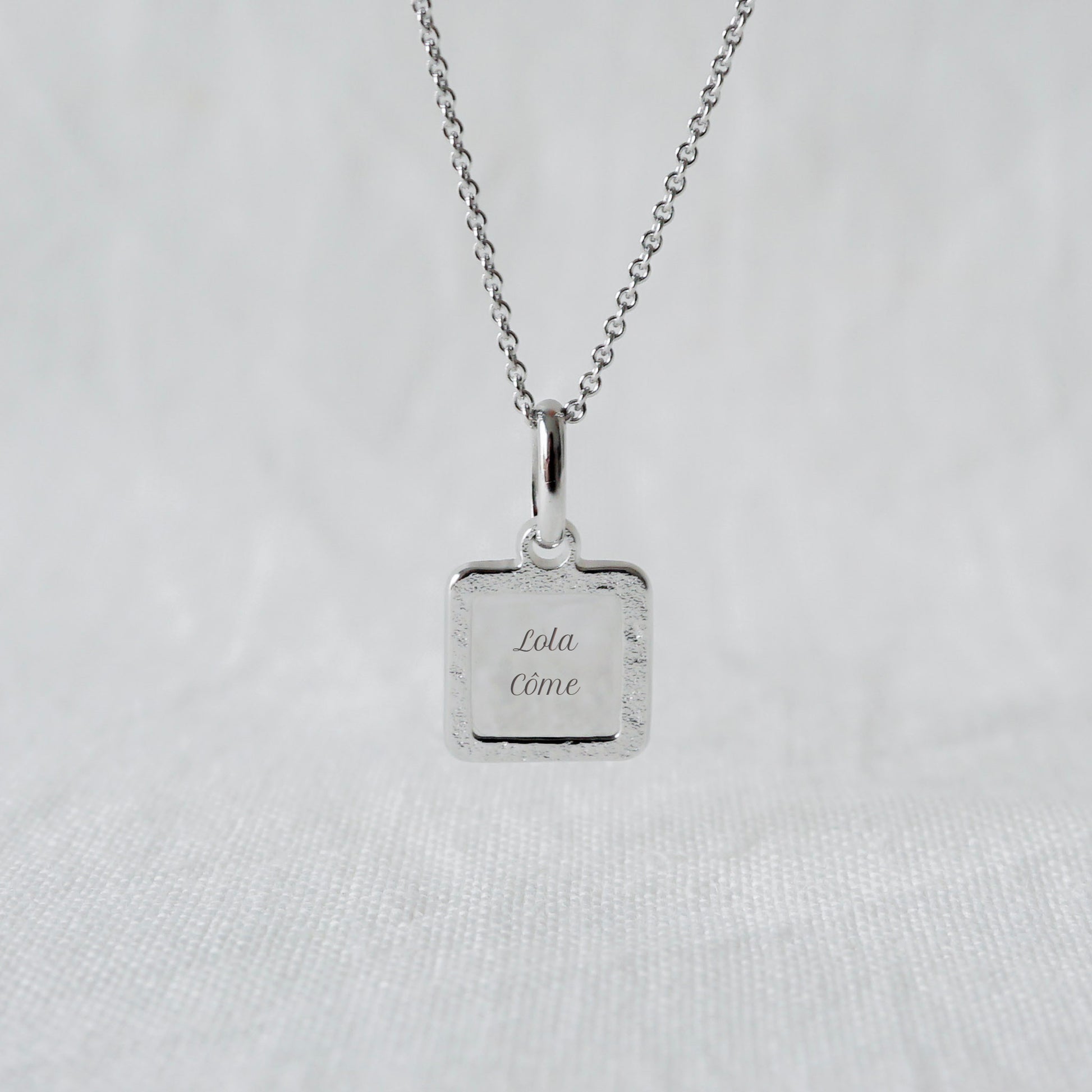 Collier Alice martelé pour homme 2