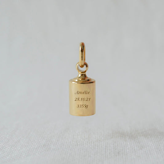 Pendentif Mon Petit Poids pour homme 1