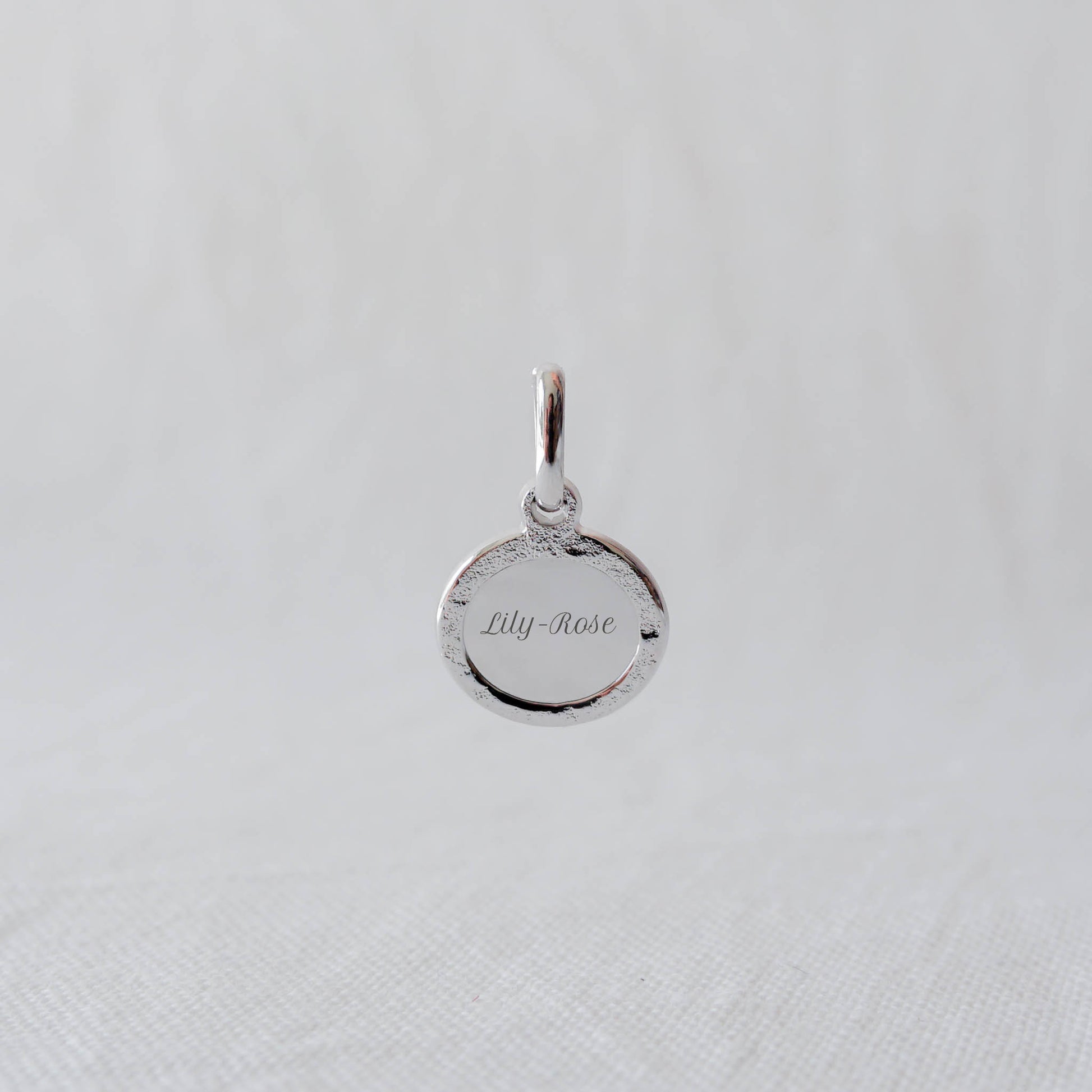Médaille Madeleine martelé pour homme