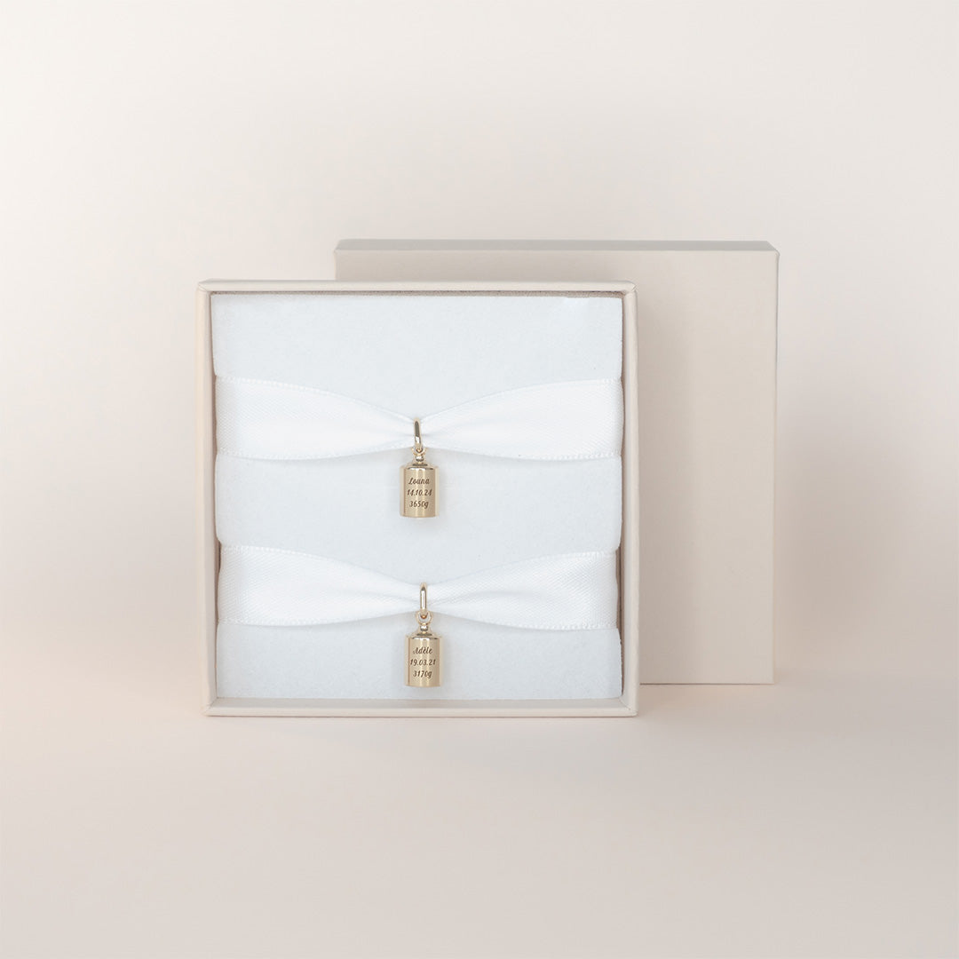 Coffret Duo Pendentifs Mon Petit Poids