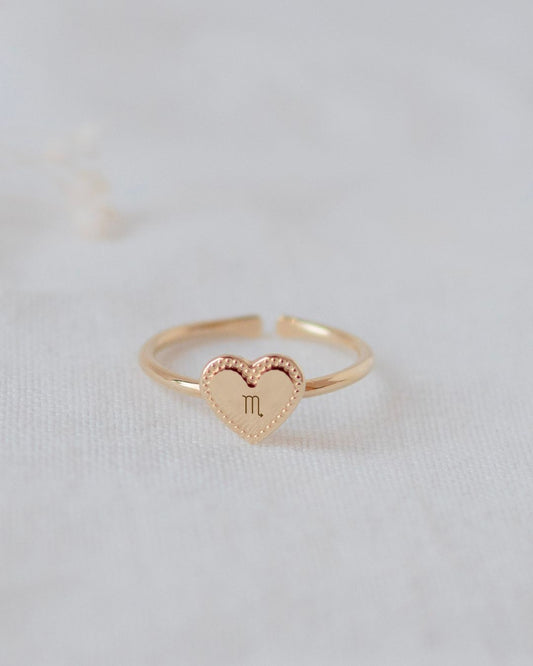 Bague Simone perlé plaqué or jaune