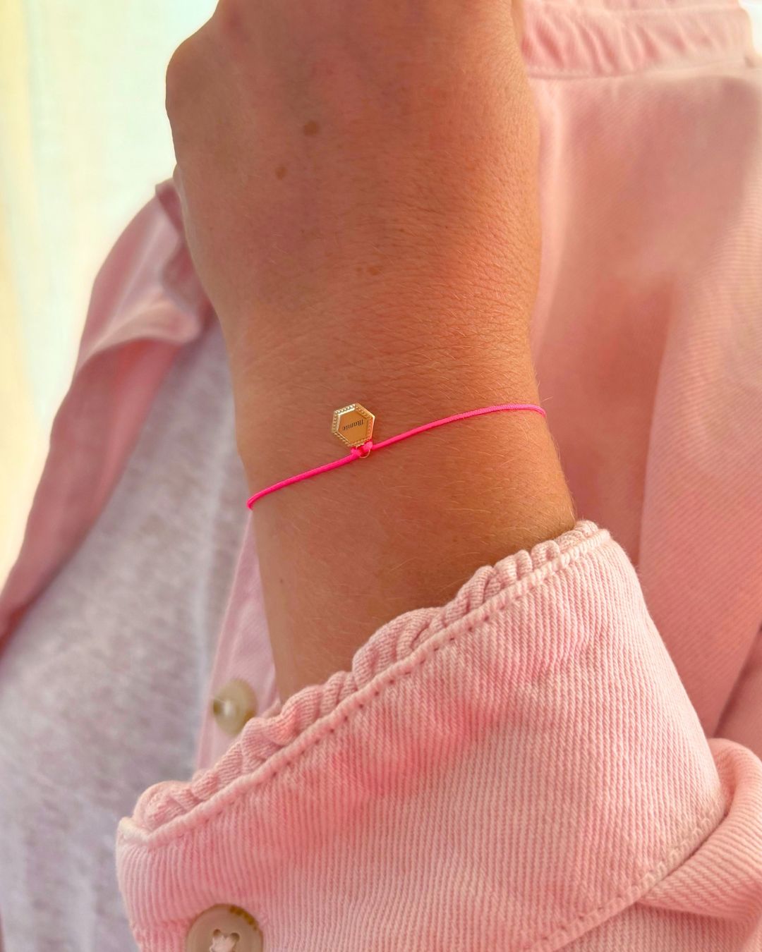 Bracelet Octobre Rose - Henriette