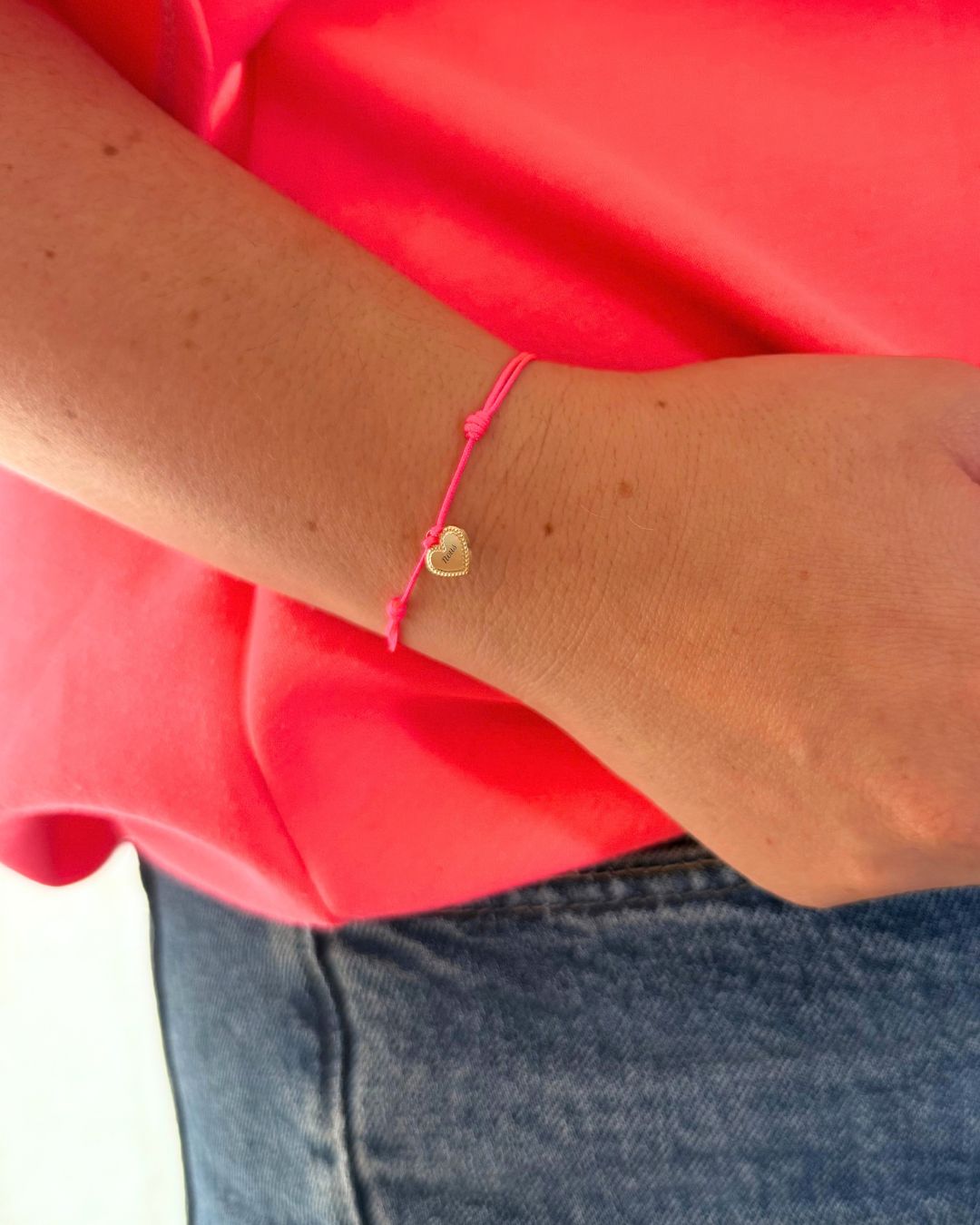 Bracelet Octobre Rose - Simone