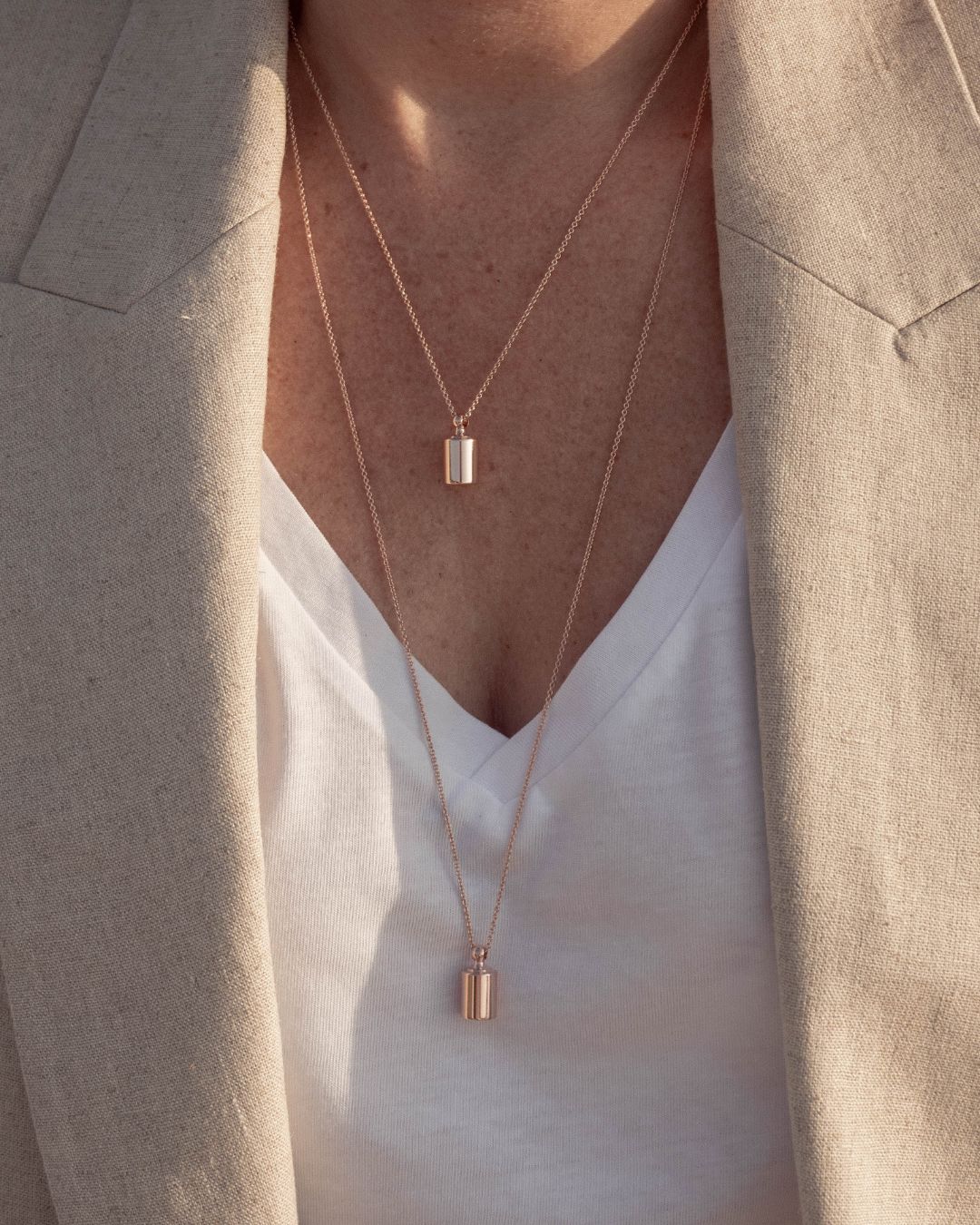 Collier Mon Petit Poids plaqué or rose