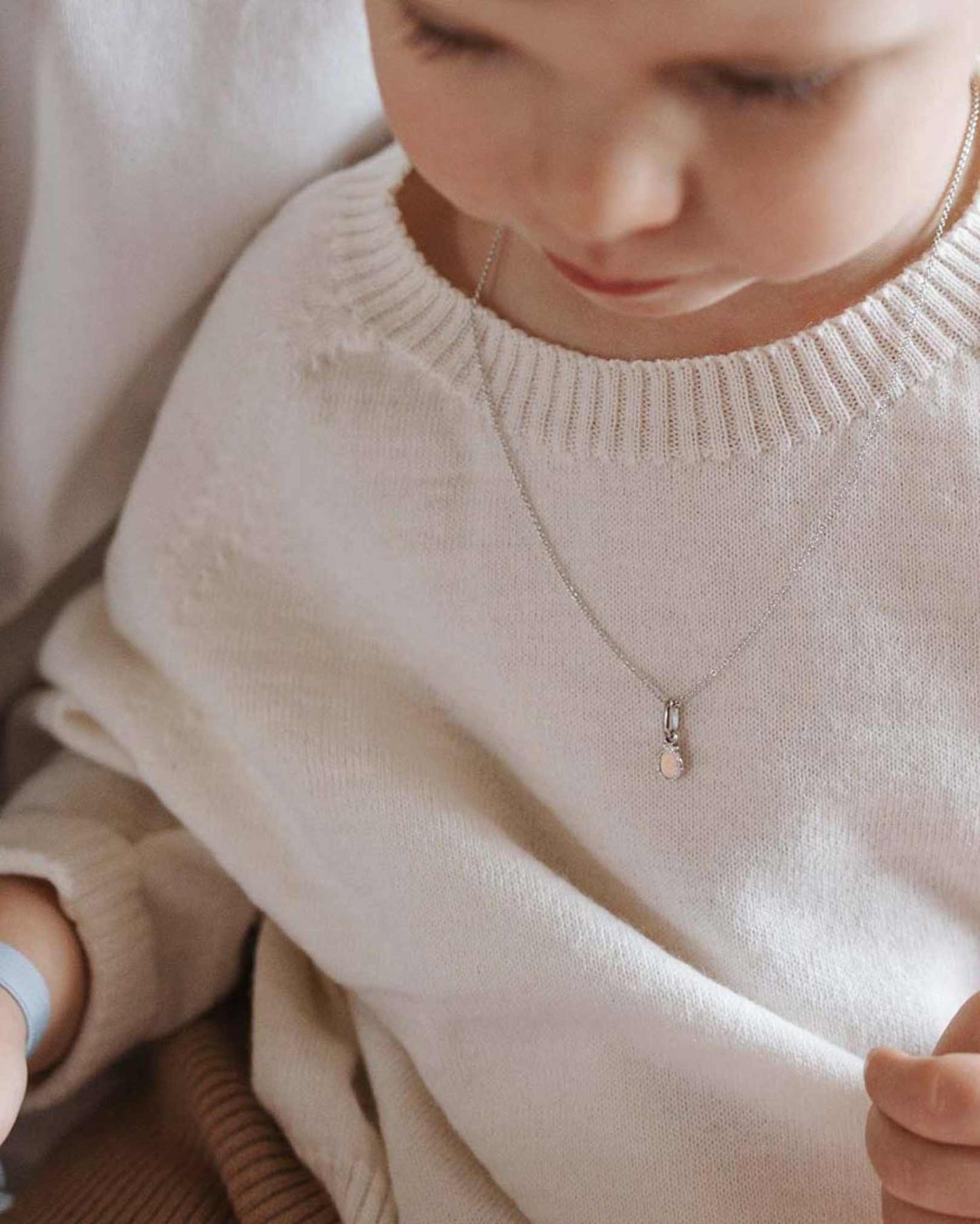 Médaille Aimée argenté rhodié