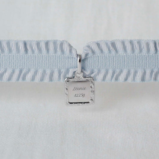 Bracelet Alice martelé argenté rhodié - Mon Petit Poids