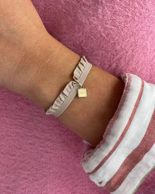 Bracelet frou mini médaille Alice - Mon Petit Poids