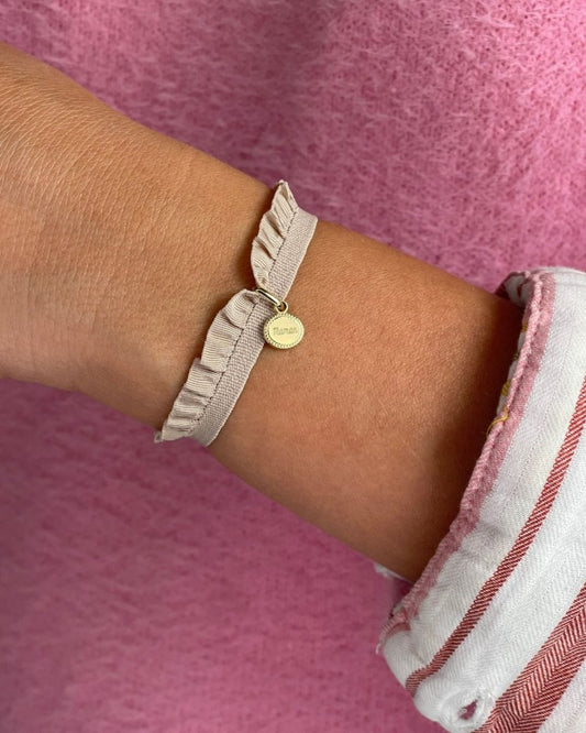 Bracelet frou mini médaille Madeleine - Mon Petit Poids