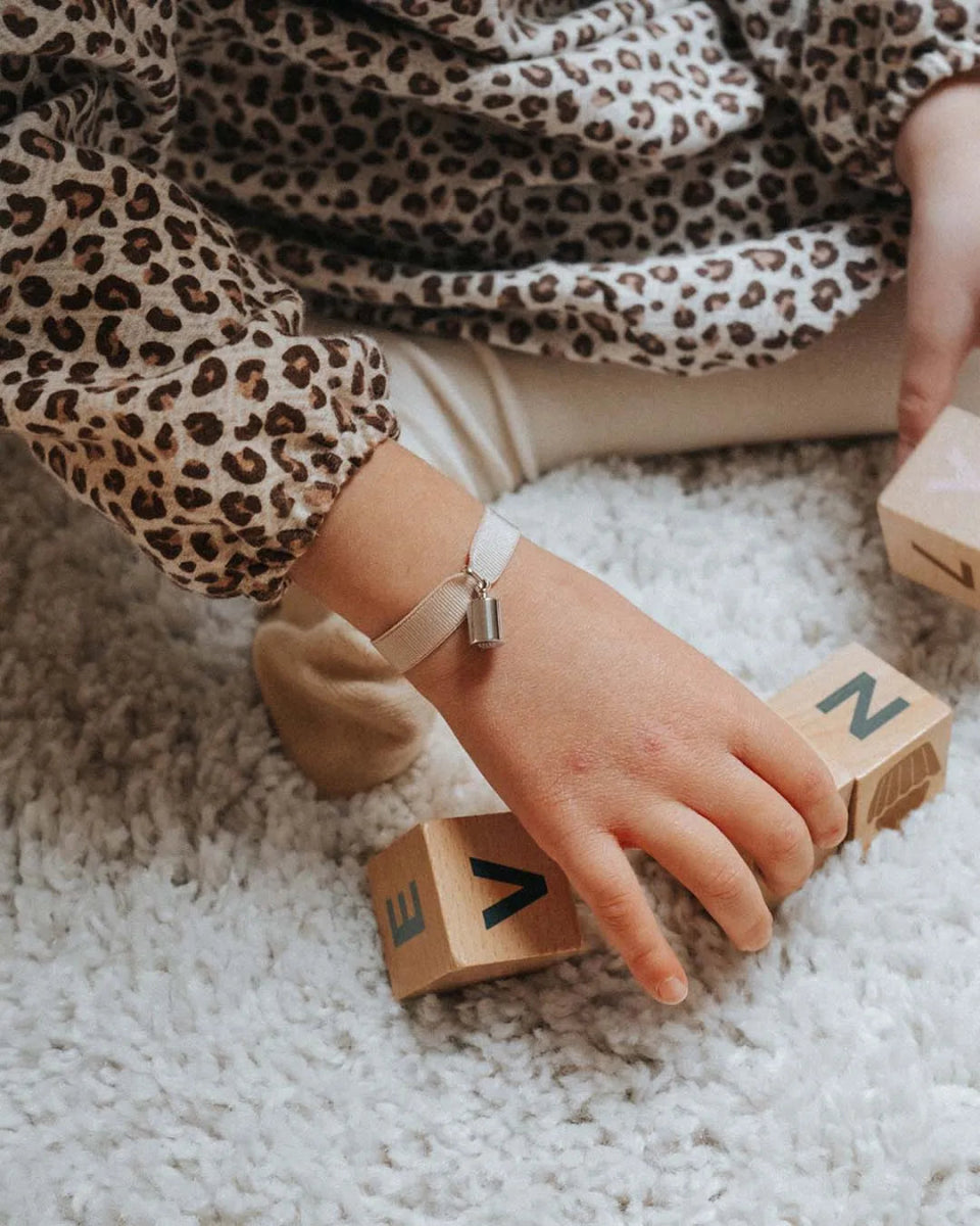 Bracelet Mon Petit Poids enfant argenté rhodié - Mon Petit Poids