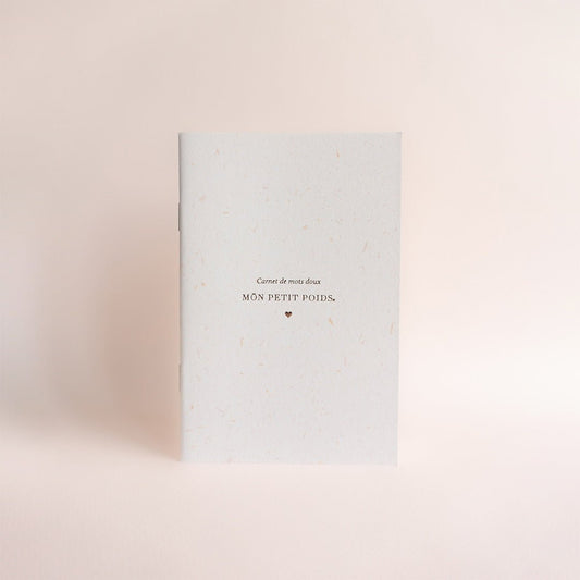 Carnet de mots doux - Mon Petit Poids