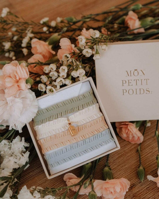 Coffret bracelets Mon Petit Poids Spring plaqué or jaune - Mon Petit Poids