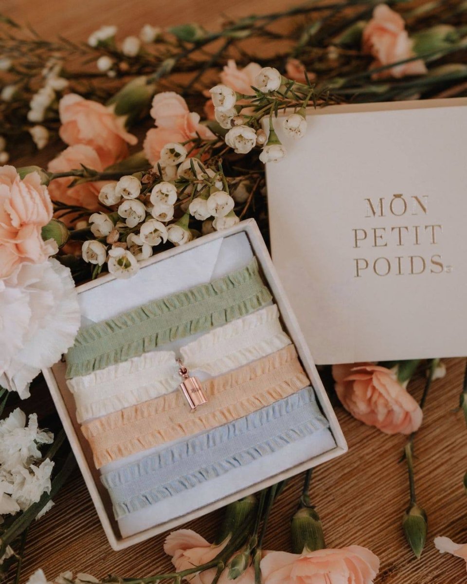Coffret bracelets Mon Petit Poids Spring plaqué or rose - Mon Petit Poids