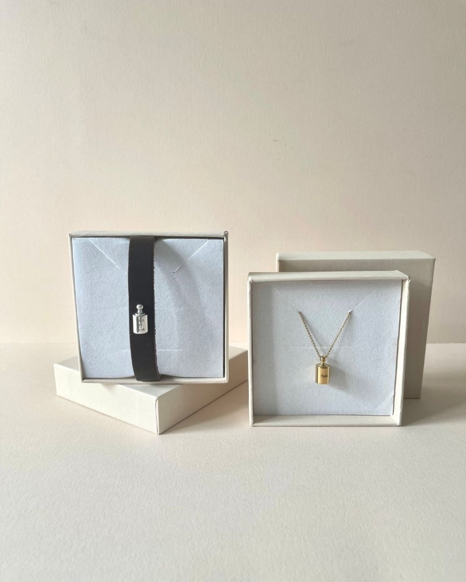 Coffret collier Maman et bracelet Papa Mon Petit Poids - Mon Petit Poids