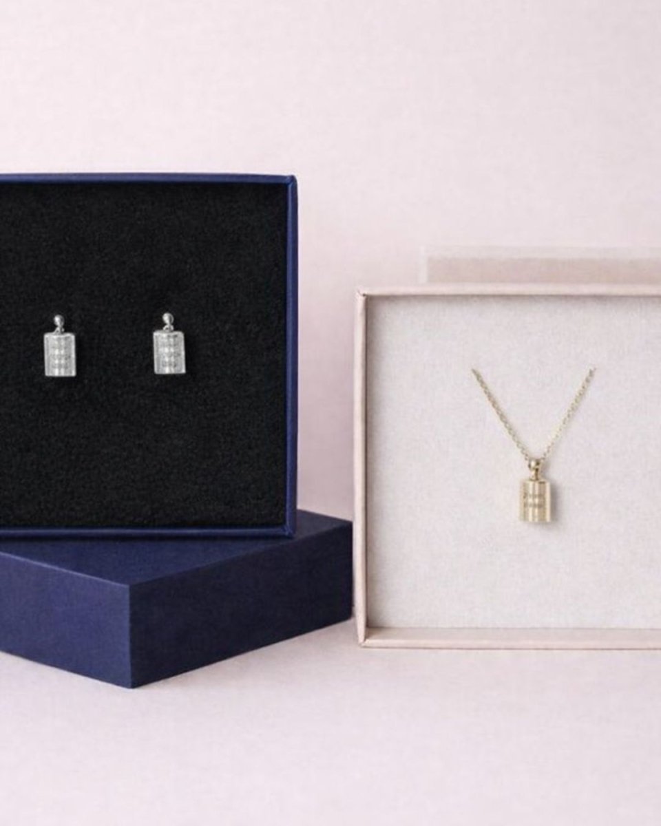 Coffret des amoureux palladium - plaqué or jaune - Mon Petit Poids