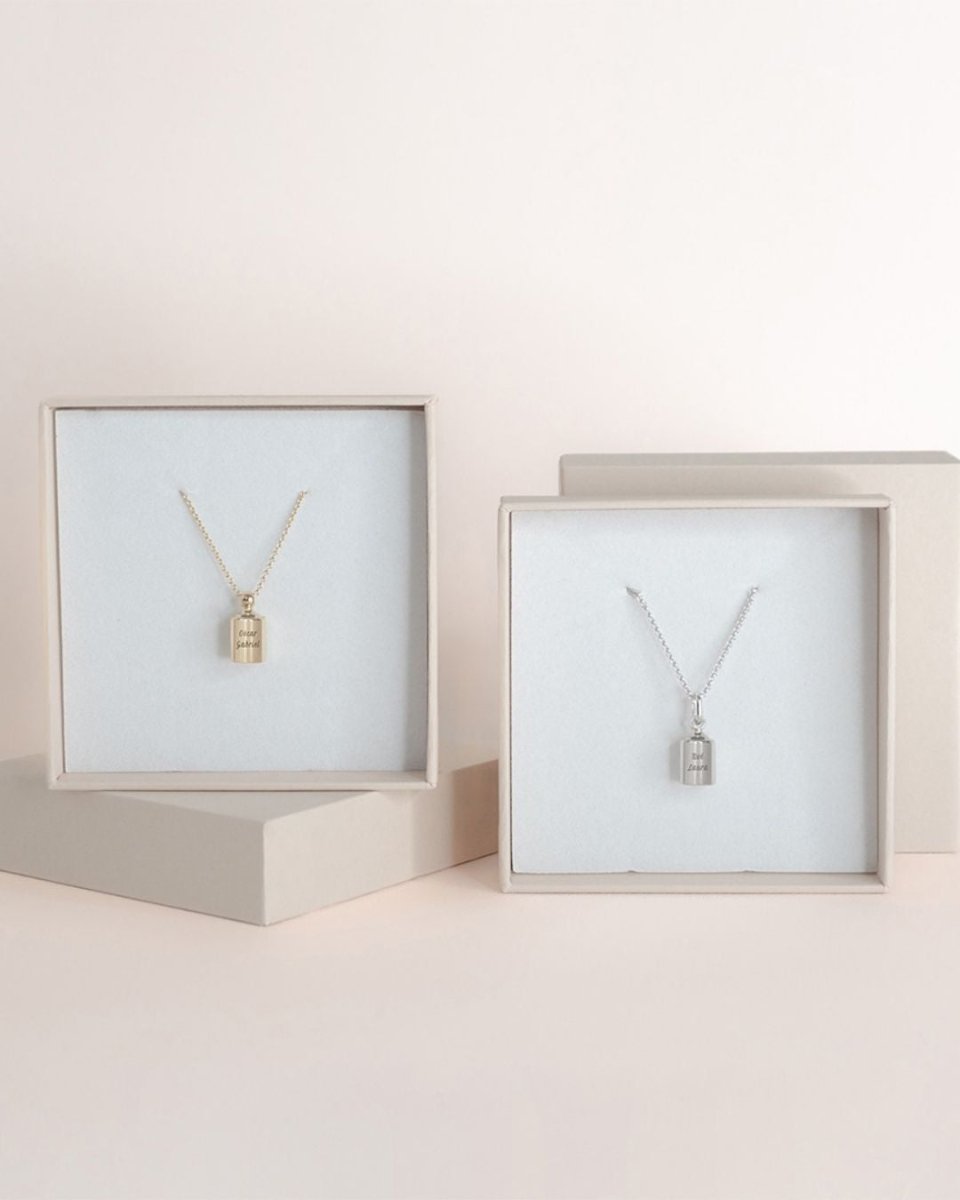 Coffret duo colliers Maman et Papa Mon Petit Poids - Mon Petit Poids