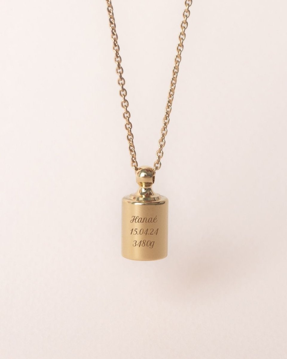 Coffret duo colliers Maman et Papa Mon Petit Poids - Mon Petit Poids