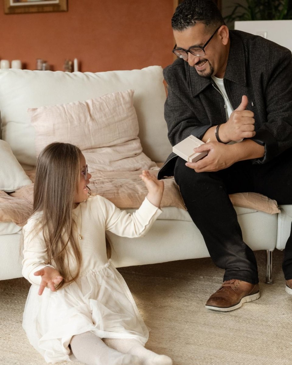 Coffret duo colliers Papa et Enfant Mon Petit Poids - Mon Petit Poids