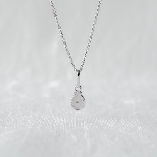 Collier Aimée argenté rhodié - Mon Petit Poids